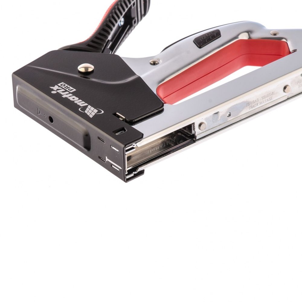 Степлер мебельный, стальной, быстрая загрузка, тип скобы 53, 6-10 мм, PRO// Matrix 40916