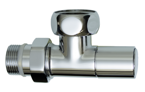 Кран для ПС УГЛОВОЙ 3/4ш х 1"г КРУГ. ViEiR  (30/1пар)