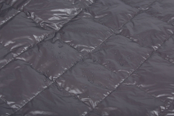 Плед дорожный пуховый 140х200 German Grass Travel Plaid Graphite серый