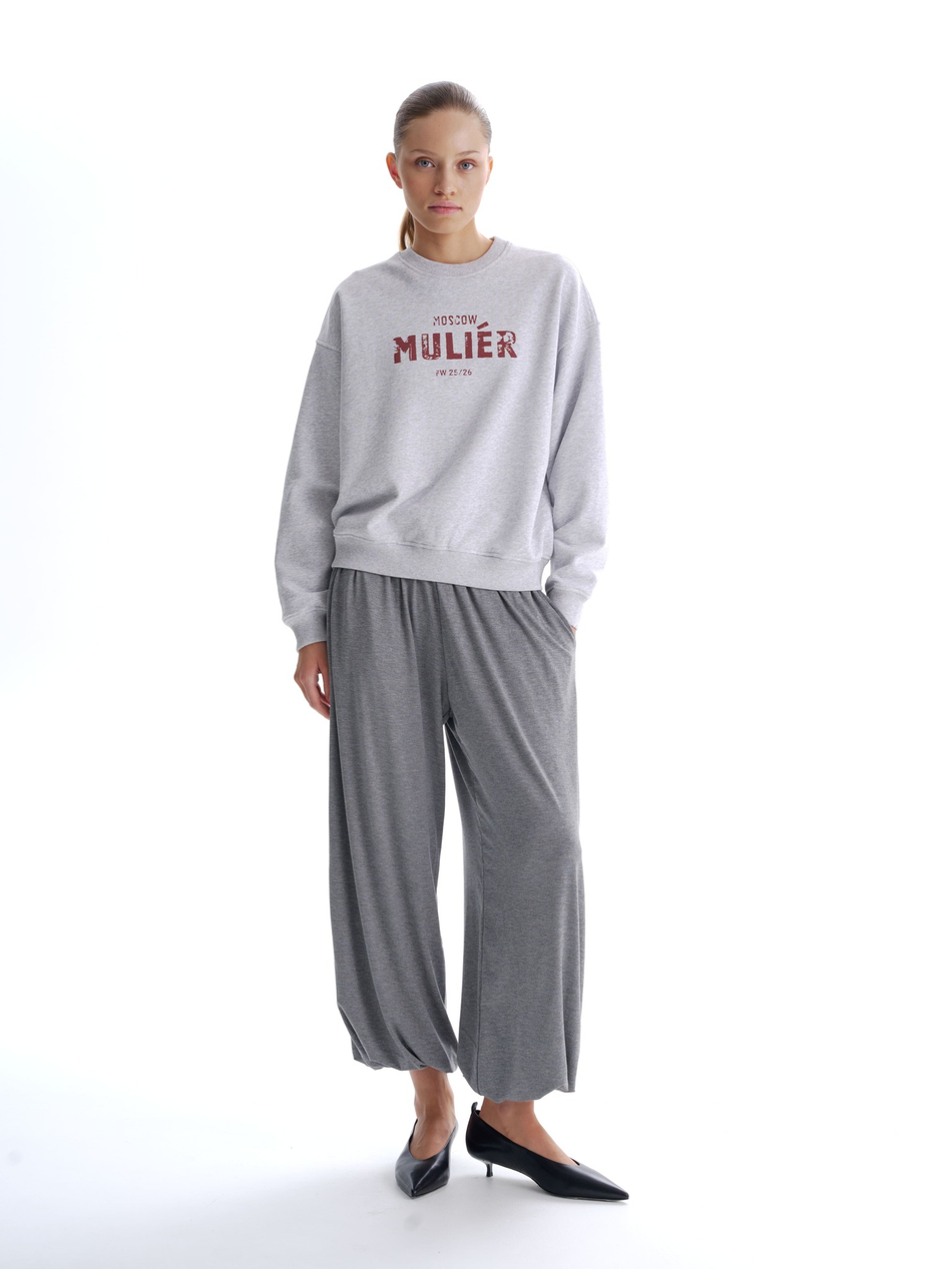 Свитшот "muliér" серый Свитшот "muliér" серый