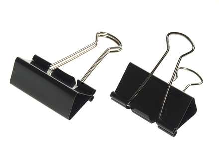 Зажим для бумаг металлический 51мм черный 12шт/уп Attache Economy цена за 1шт