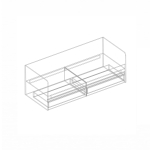 Сицилия Кровать 80 с 2 ящиками