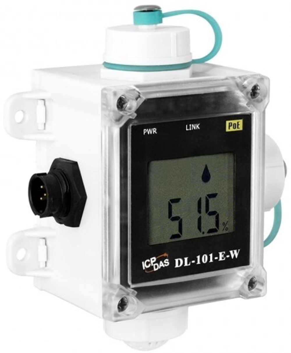 Датчик температуры и влажности  ICP DAS DL-101-E-W CR