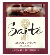Чай черный Saito Asian Ceylon в пакетиках, 100 шт