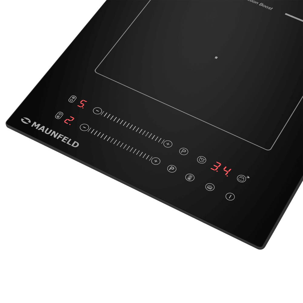 Индукционная варочная панель с объединением зон Bridge Induction MAUNFELD CVI292S2BBK