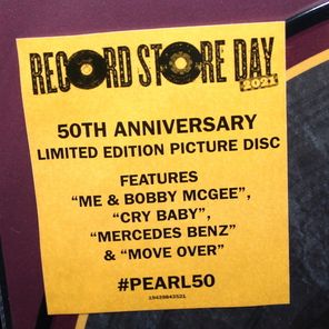 Janis Joplin / Pearl (Limited Edition)(Picture Disc)(LP)