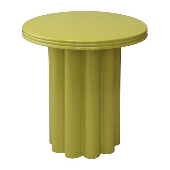 Столик приставной Vivlend, D43 см, лайм