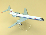 Модель самолета Ту-134А с антенной БУС (М1:100, Тихоокеанский флот России)