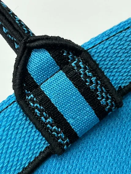 Сумка Dior Book Tote, модель среднего формата розовый/синий