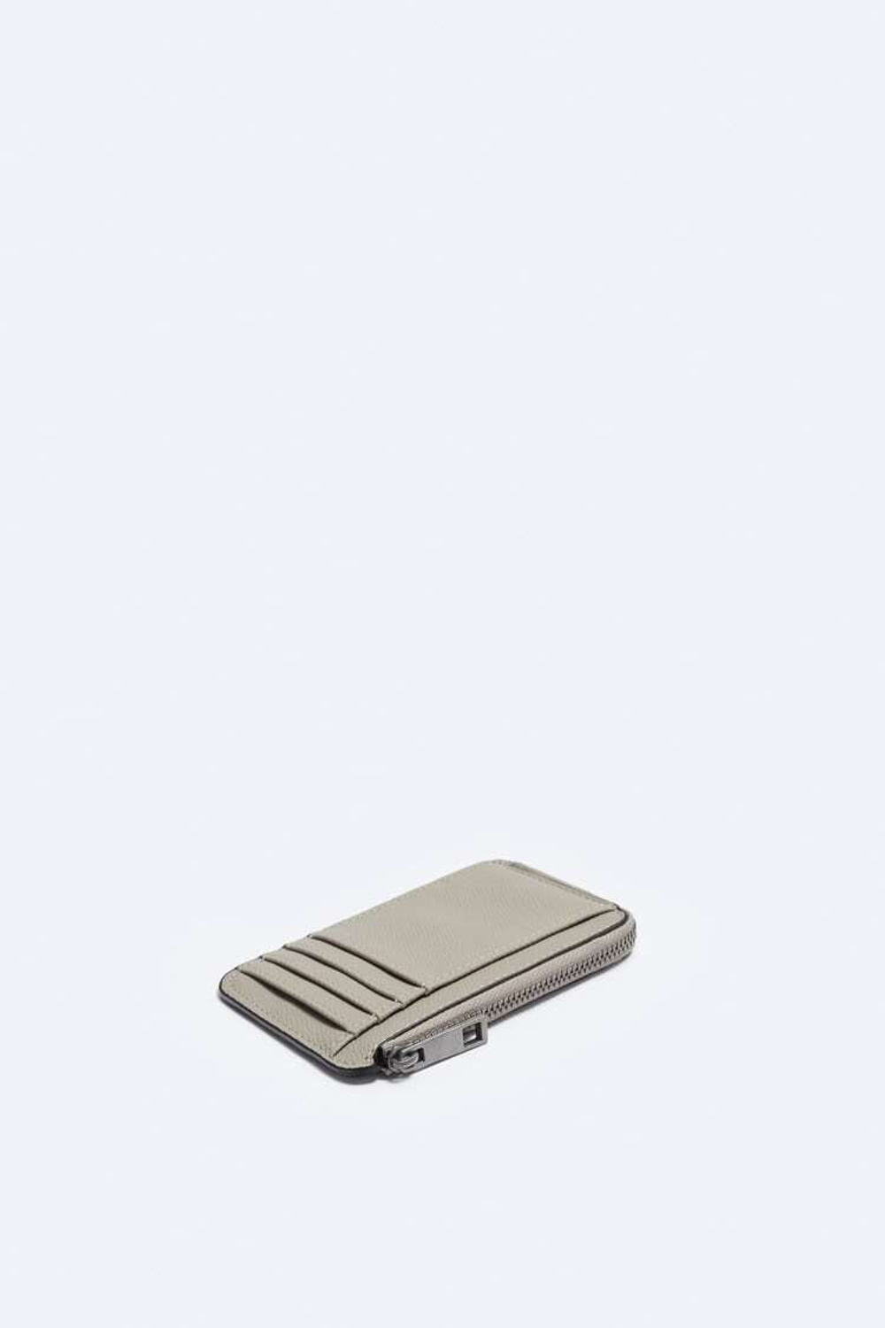 ZARA ВИЗИТНИЦА, СЕРЫЙ