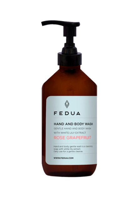 Fedua Hand and Body Wash Rose Grapefruit Гель для душа роза - грейпфрут