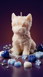 Свеча "Йоркширский терьер"