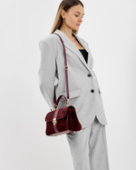 Сумка 546 15 бордовый