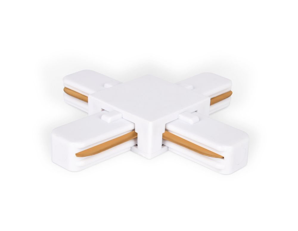 Ambrella Коннектор Х-образный однофазный для соединения трековых шинопроводов Track System GL7082