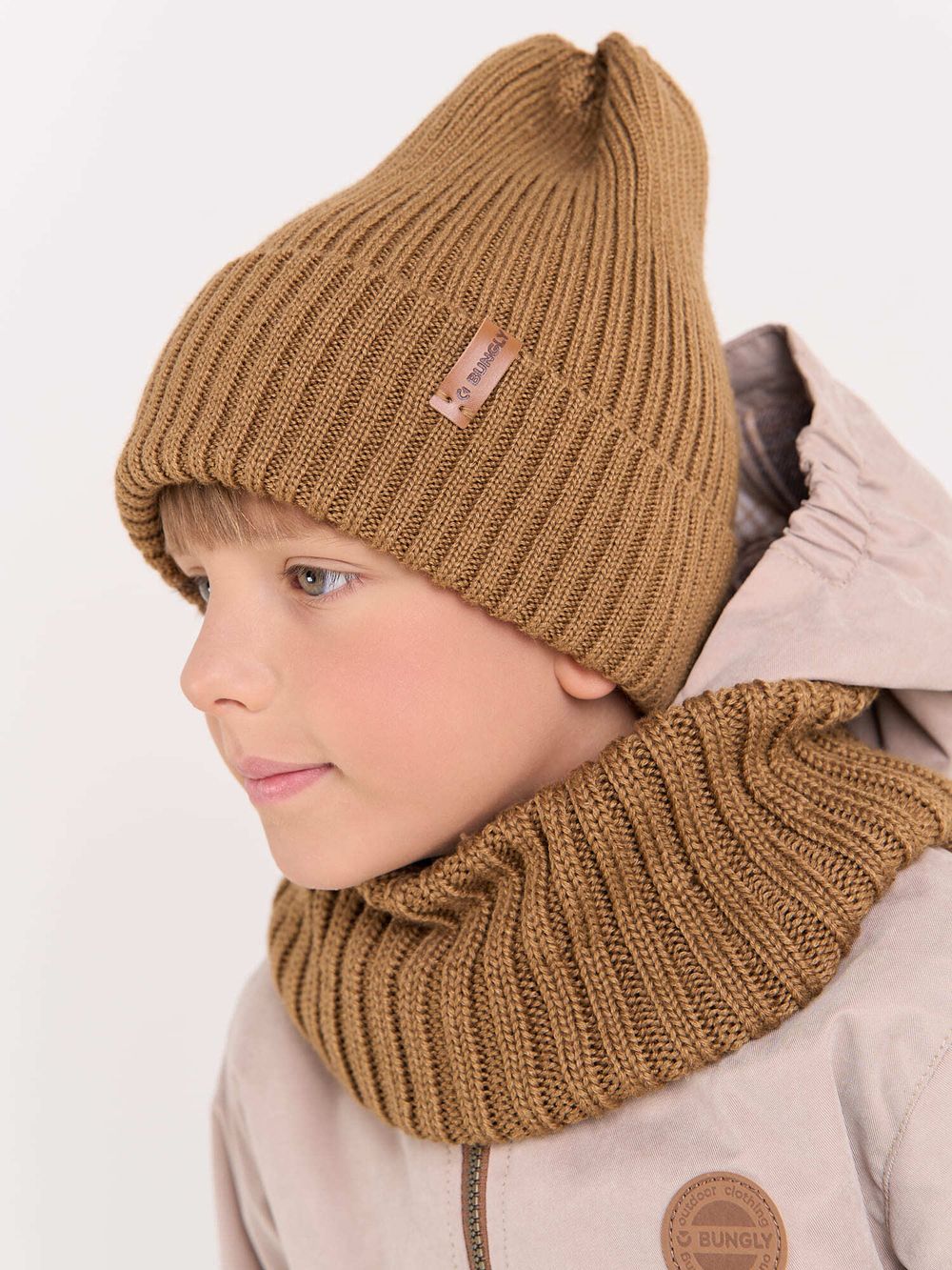 Шапка тыква из смесовой шерсти однослойная "Фундук"