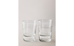 Zara Home стакан из стекла, цвет прозрачный, 9 см · 6297/561