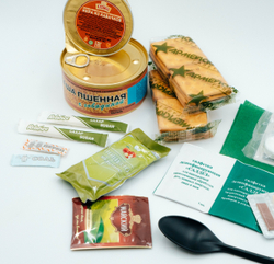 Сухой паек "Буре" разовый. Меню 1. ХАЛЯЛЬ