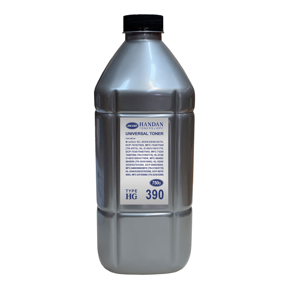 Тонер HANDAN тип HG390 для BROTHER Универсальный (750гр)