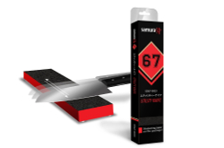 Нож поварской-Шеф 20.8см Samura 67 Damascus черная пакка SD67-0085