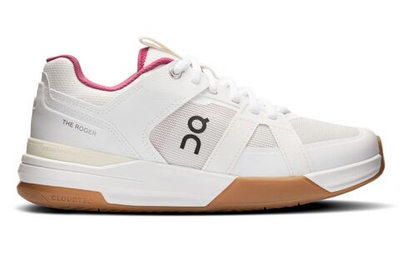 Женские теннисные кроссовки On The Roger Clubhouse Pro - ivory/grenadine