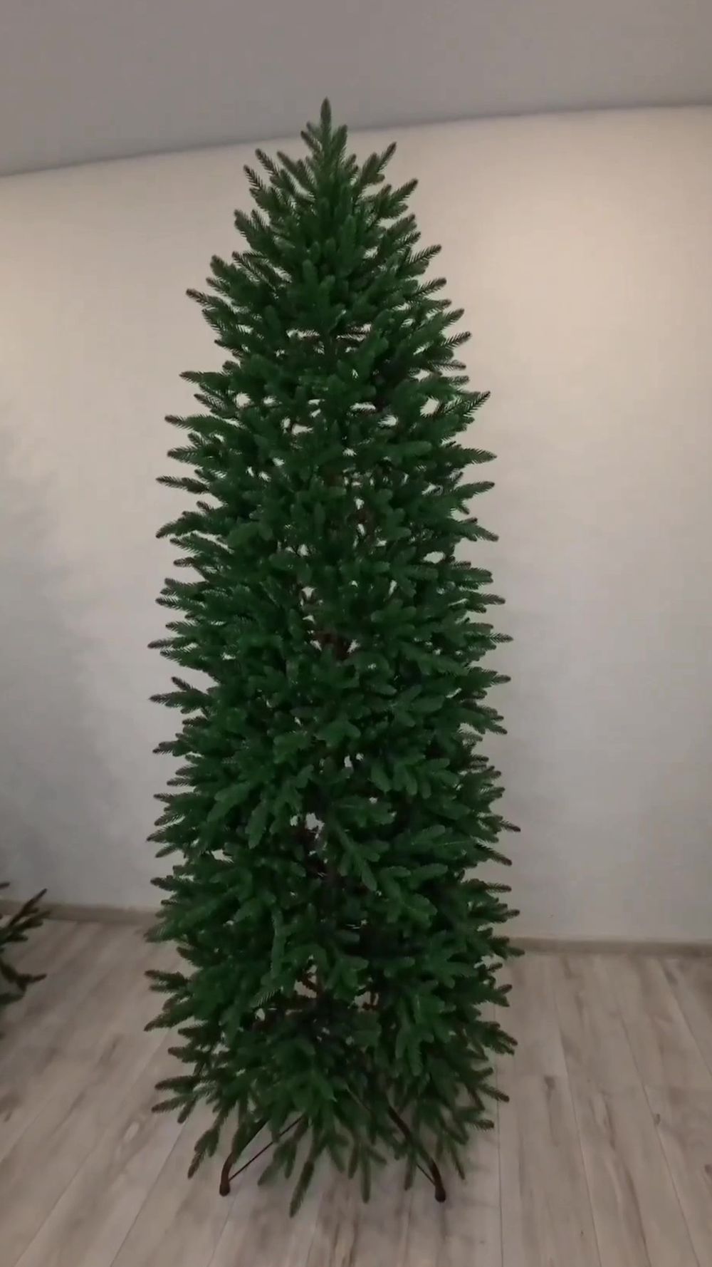 искусственная Узкая ель "Есения" литая хвоя