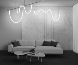 Трековый однофазный магнитный светодиодный светильник Maytoni Flarity   TR154-1-27W4K-PT