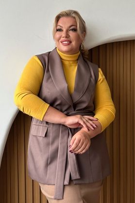 Цена на Жилет-5867 больших размеров