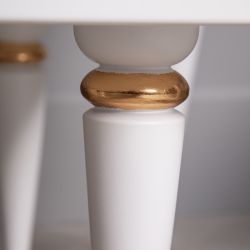 Тумба прикроватная Тропик Классика Айс Голд левая