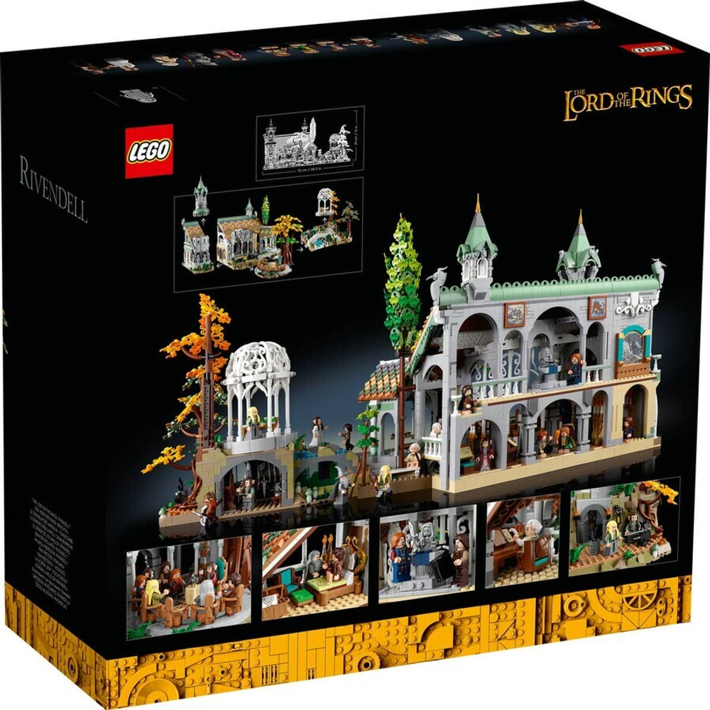 Конструктор LEGO Icons 10316 Властелин колец: Ривенделл