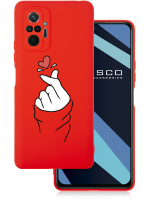 Чехол ROSCO для Xiaomi Redmi Note 10 Pro оптом (арт. XM-RN10P-COLOURFUL-RED-24010000006)