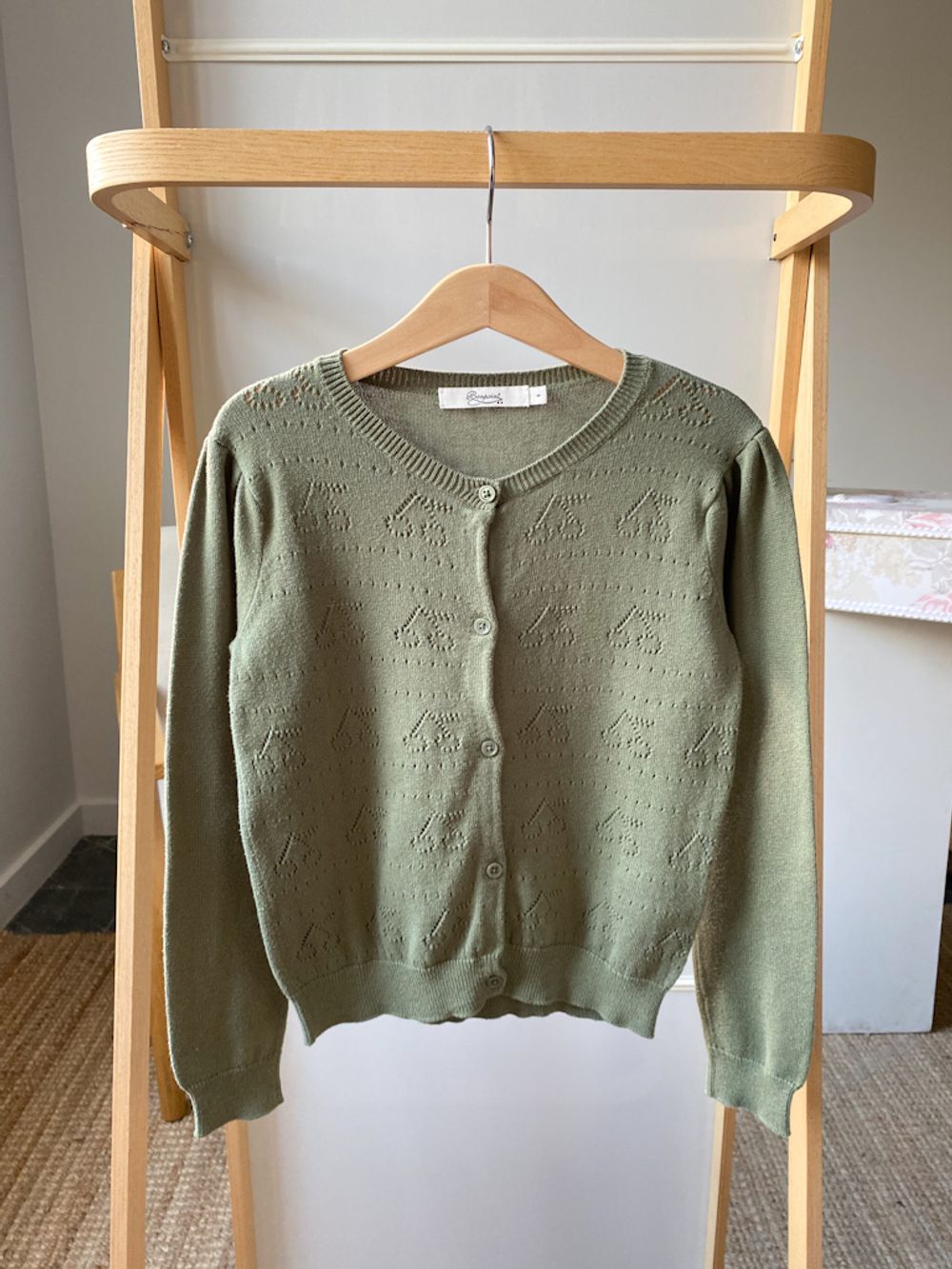 Хлопковый кардиган Bonpoint, 128