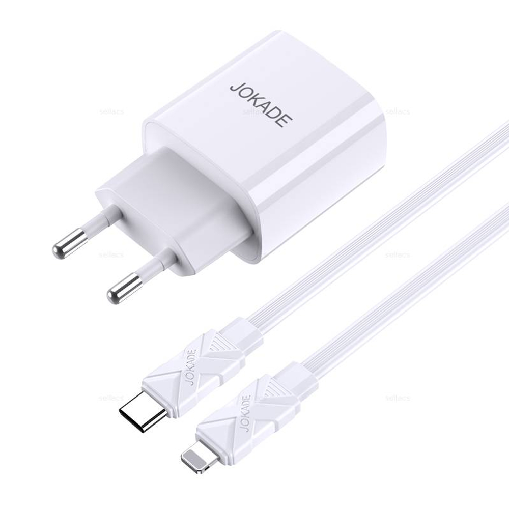 Зарядное устройство на Lightning Jokade JB042 PD20W (white)