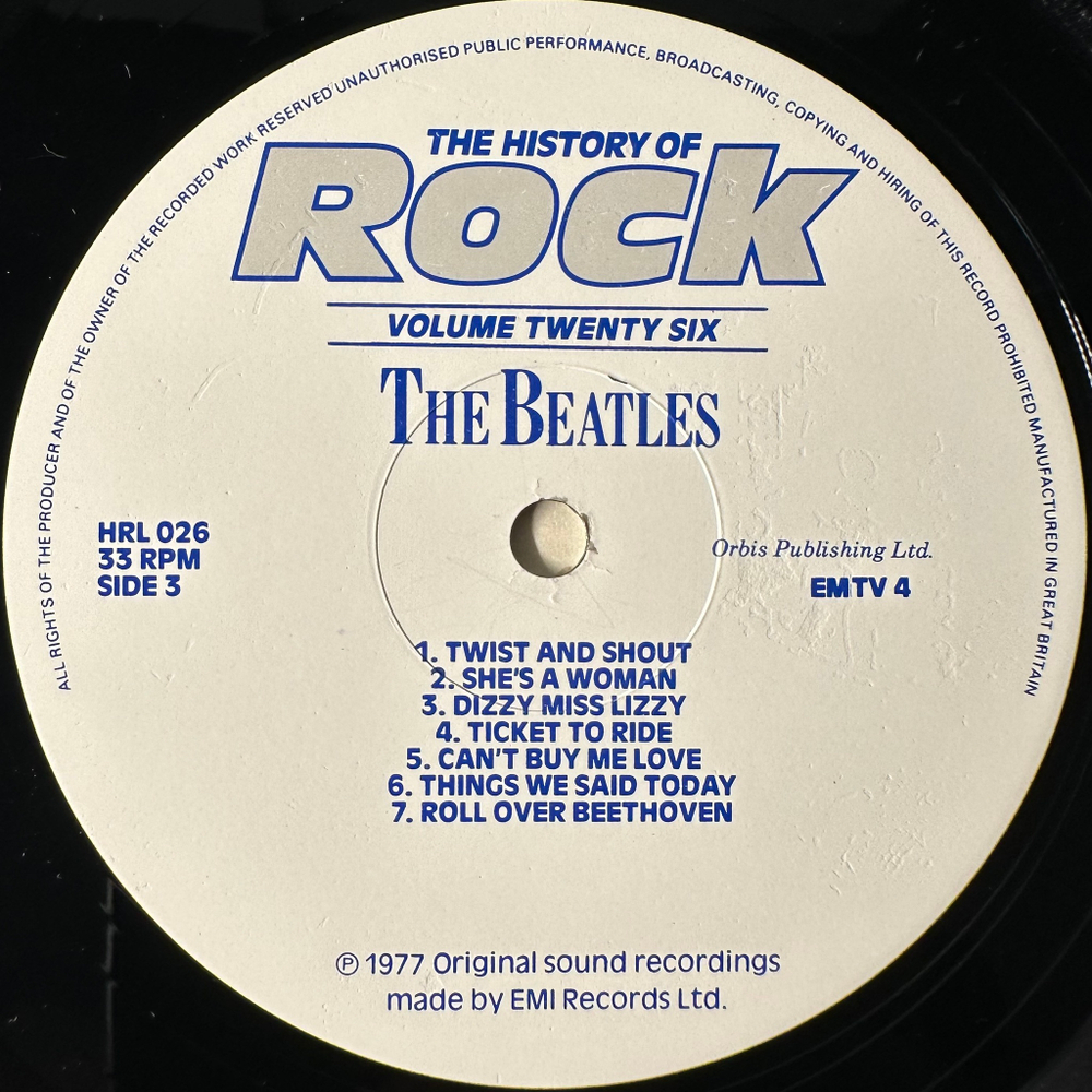 Сборник History Of Rock 26 2LP (Англия 1984г.)