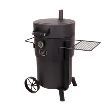 Угольный гриль-коптильня Oklahoma Joe's Drum Bronco Pro Black, Ø 54 см