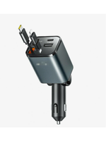 Автомобильное зарядное устройство 100W TypeC + Lightning (Super Fast charge) 4in1 2.4A+3A