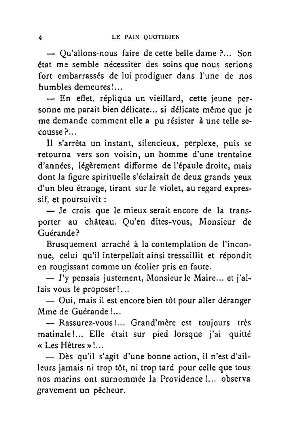 Le pain quotidien | Paul de Martiny