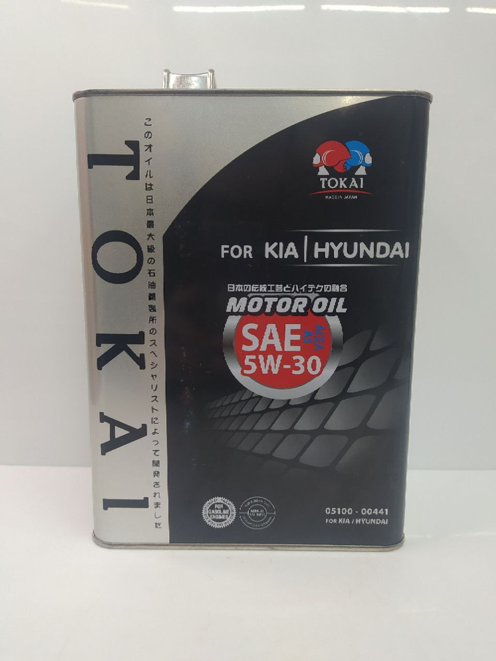 Масло моторное синт. TOKAI 0510000441 "Turbo SYN Gasoline 5W-30 для Hyundai/kia (4л)
