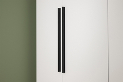 Шкаф для одежды Эйр 13.340, Белый шагрень