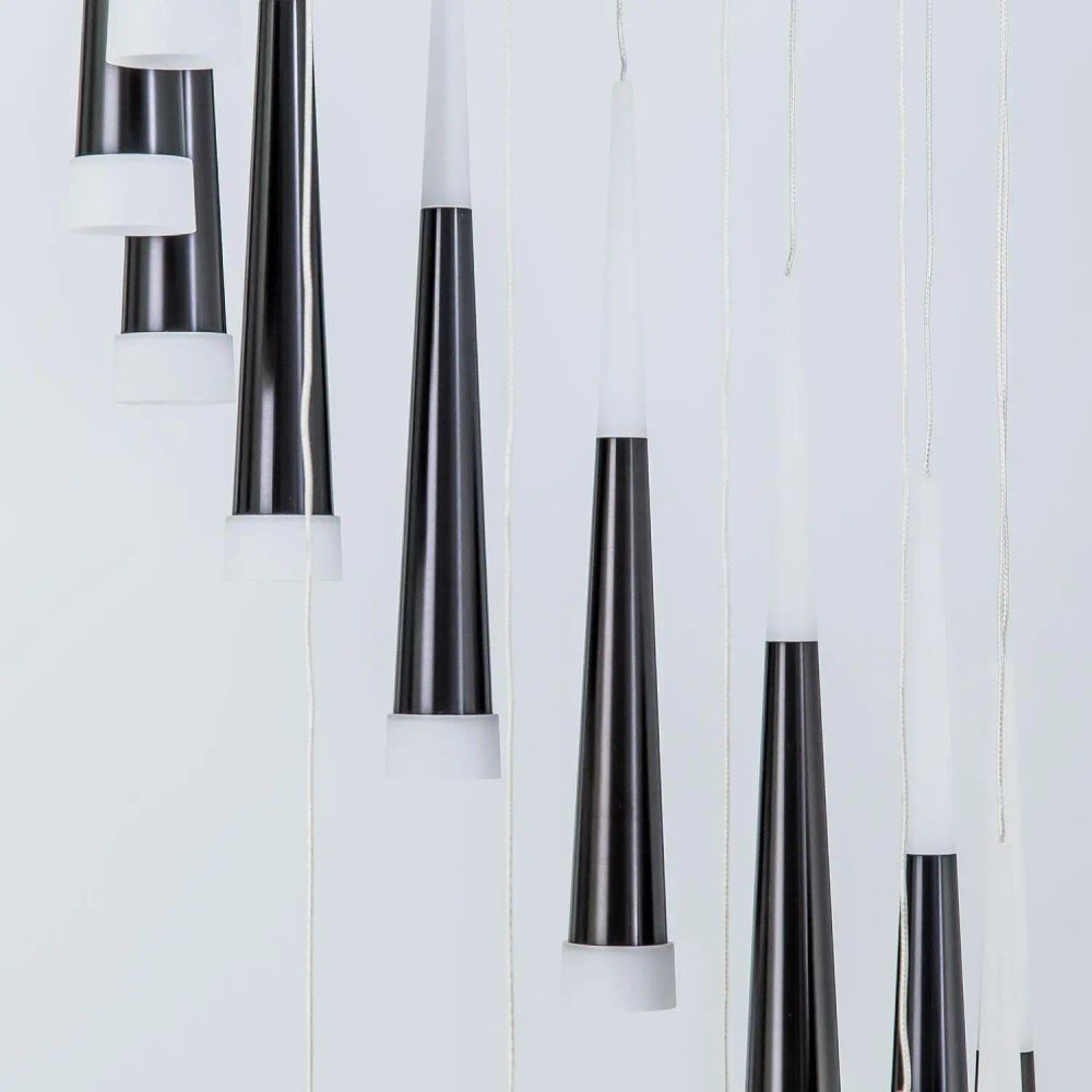 Citilux Вегас CL227141 LED Люстра каскадная Чёрная