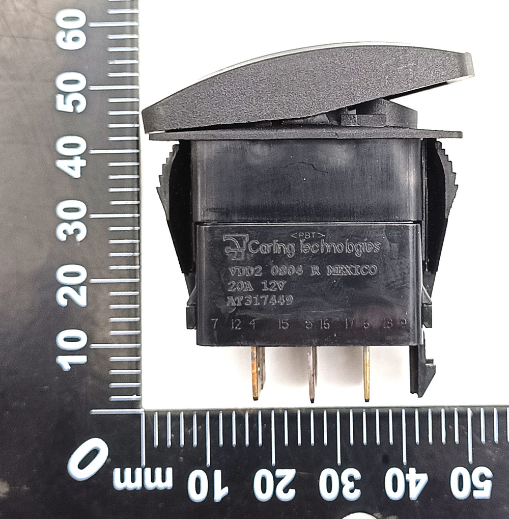 Переключатель CARLING TECHNOLOGIES 5105059 20a, 12v (AT317449)