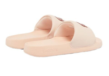 Шлепанцы Lacoste Serve Slide 1.0 - светло-розовый/бордовый
