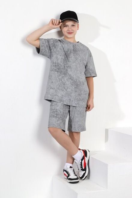 Костюм для мальчика Дым-1 Виотекс СЕРЫЙ