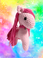 Брелок (вязаный) / Лошадка #08