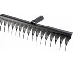 61750 Грабли стальные 420мм, 16 витых зубьев, без черенка  Сибртех