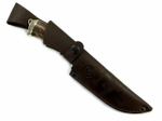 Нож кузница Семина Варяг ст. D2 литье, орех