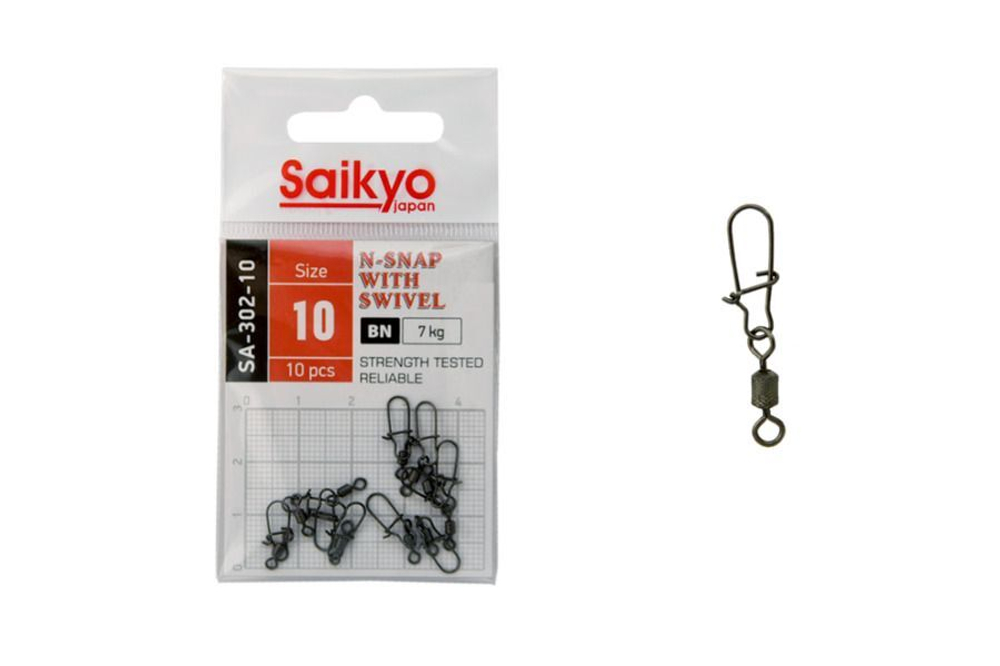 Вертлюг с застежкой Saikyo SA-302