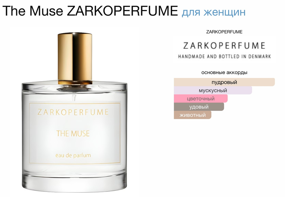 Zarkoperfume - The Muse (женские)