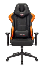 Кресло игровое Zombie VIKING 5 AERO черный/оранжевый эко.кожа с подголов. крестов. пластик