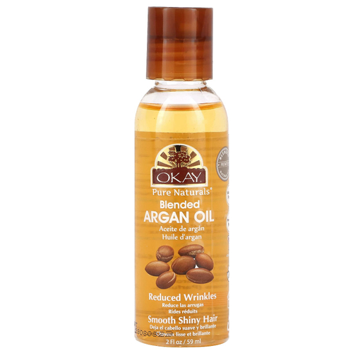 Okay Pure Naturals, Смешанное аргановое масло, 59 мл (2 жидк. унц.)