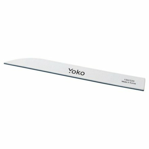 YOKO Пилка 150/220 Скошенная белая